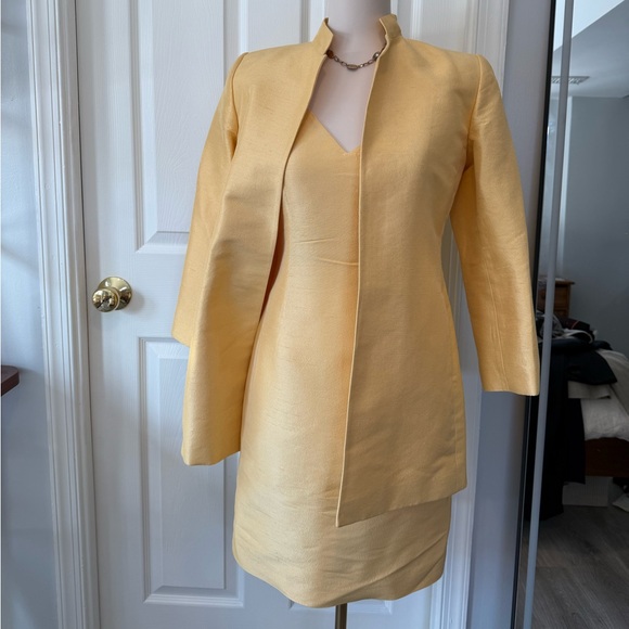2 Piece Blazer and Dress Set - Picture 2 of 7